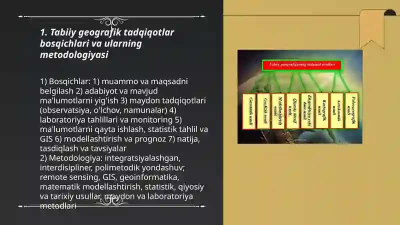 Tabiiy geografik tadqiqotlarning zamonaviy metodlar 3