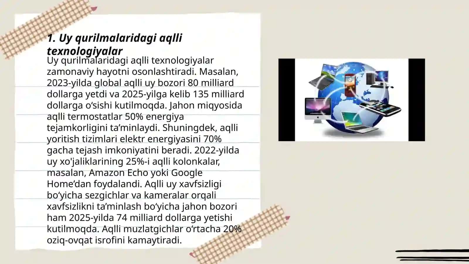 Uy qurilmalaridagi aqlli texnologiyalar 3