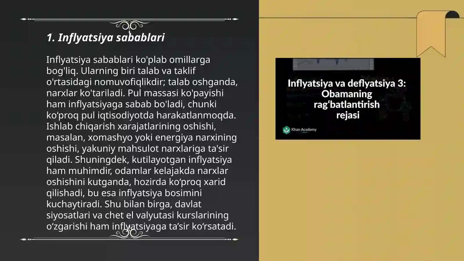 Inflyatsiya darajasi 3