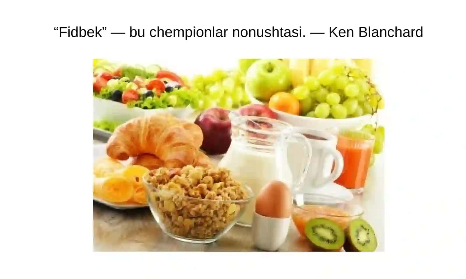 Fidbekning ahamiyati 3