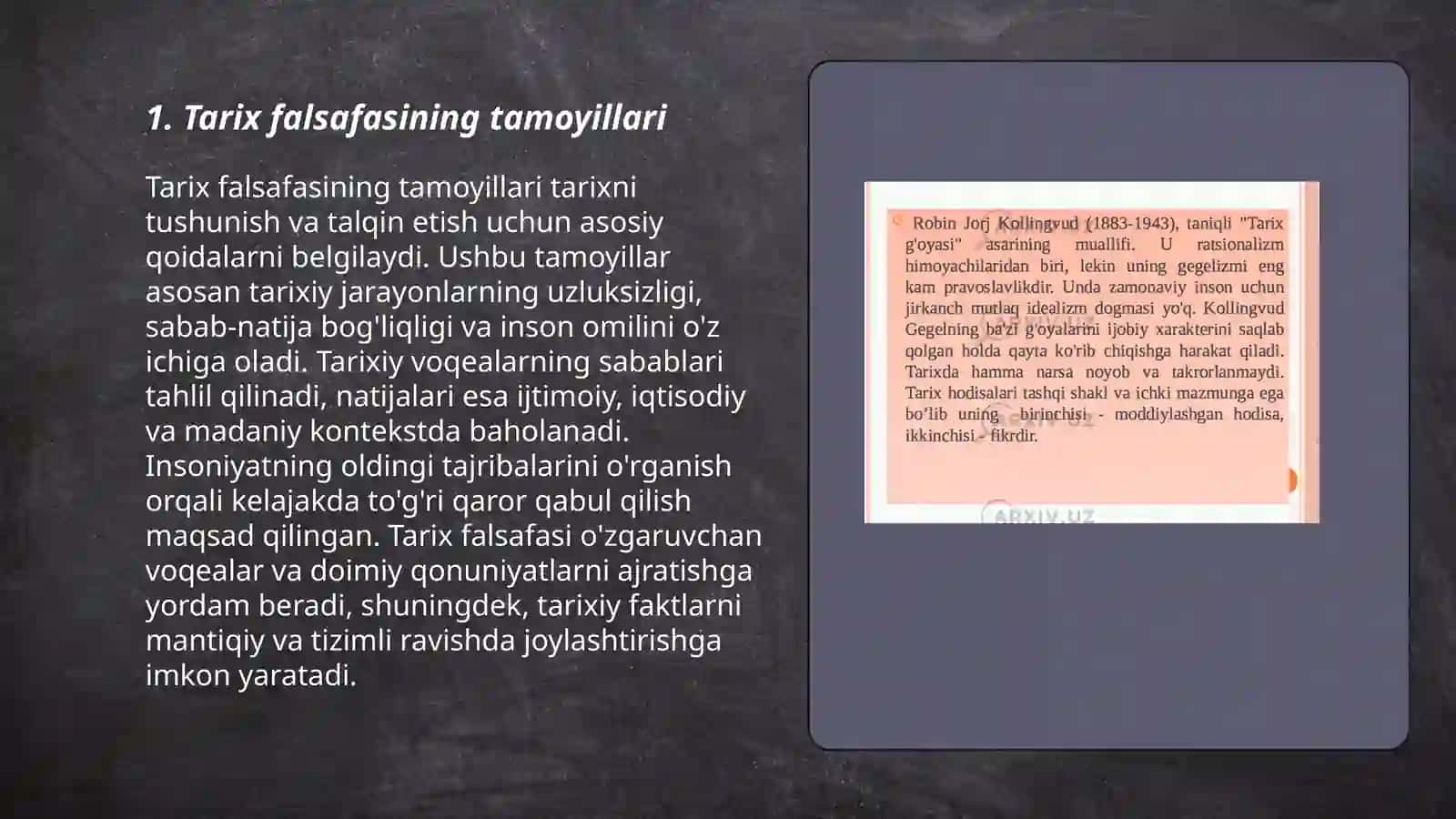 Tarix falsafasi 3
