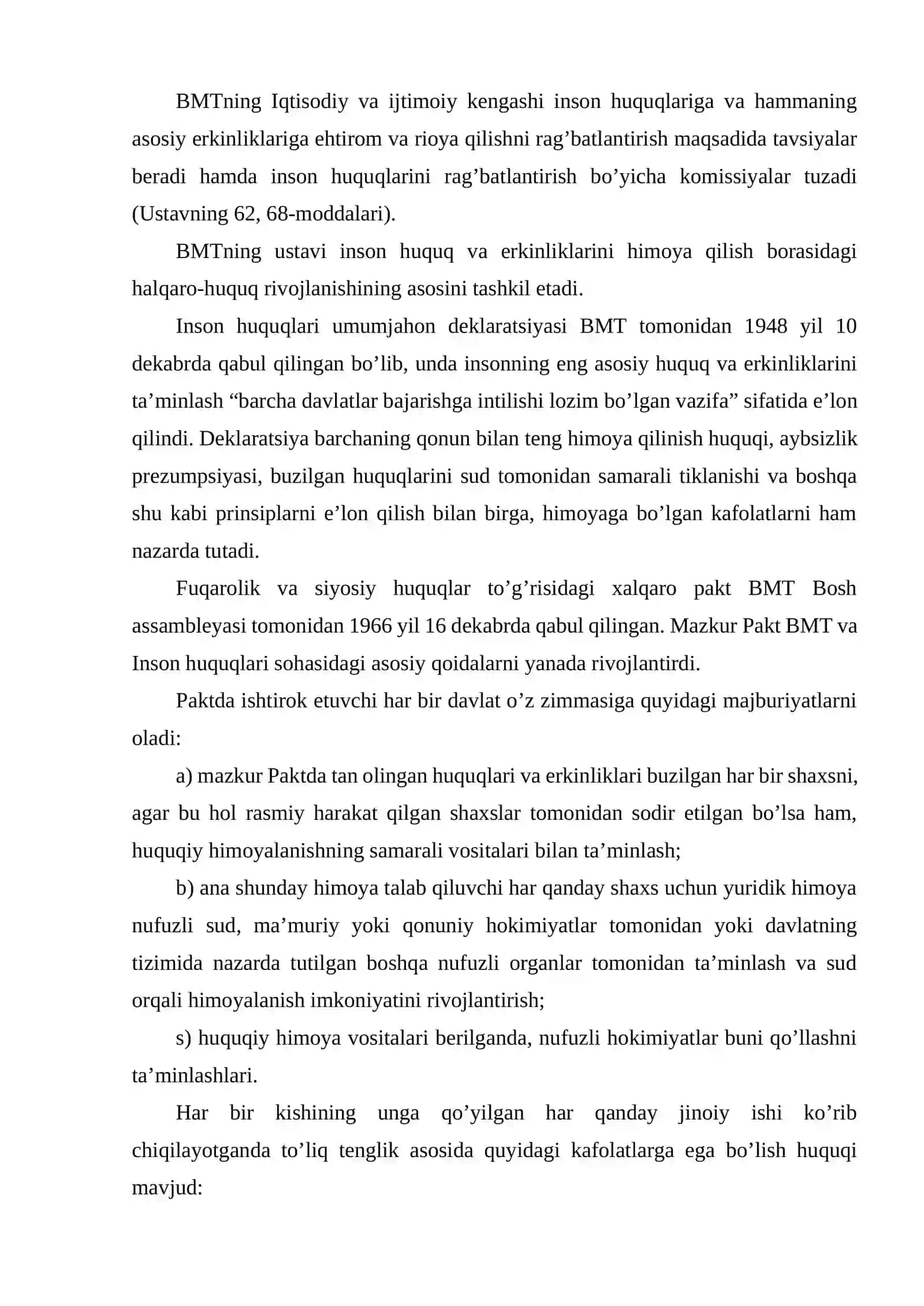 Advokatura va inson huquqlari bo’yicha milliy institutlar 3