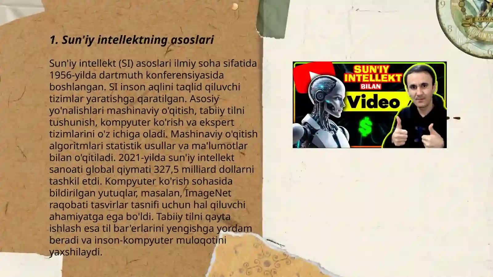 suniy intelekt va mashinani organish 3