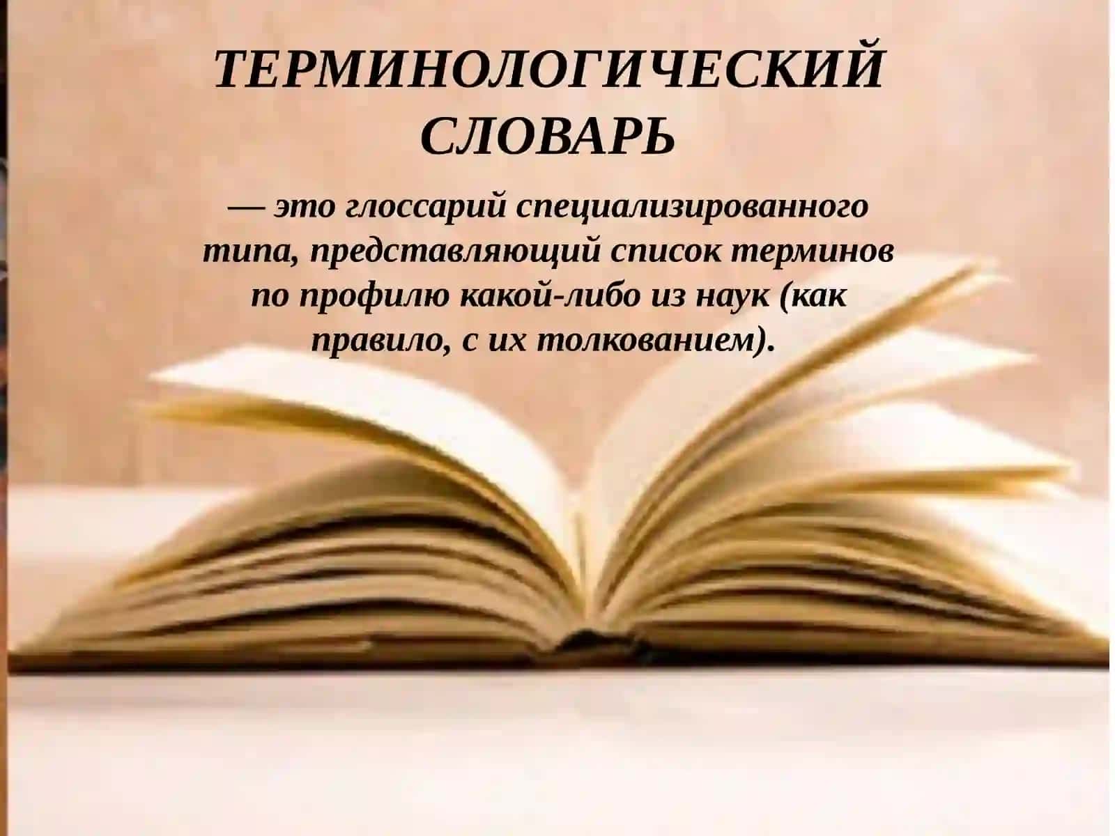 Терминологические словари и справочники 3