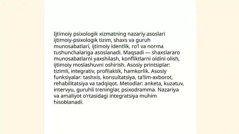 Ijtimoiy psixologik xizmat 3