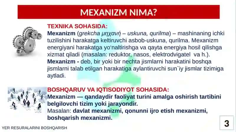 YER RESURSLARINI BOSHQARISH MEXANIZMLARI 3