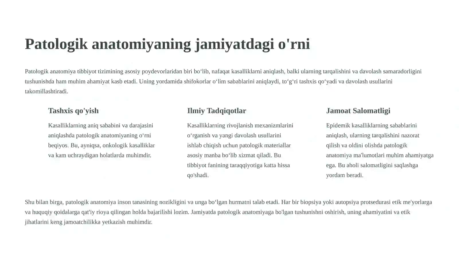 Patologik anatomiyada etik muammolari 3