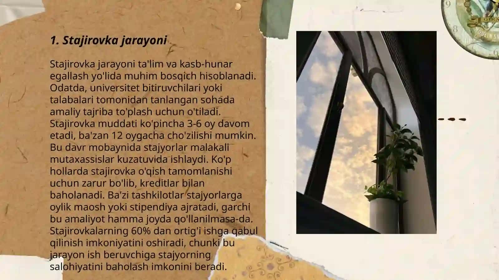 Stajirovka jarayoni 3