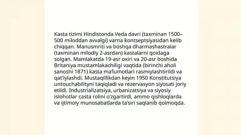 Hindiston xalqlari va kasta tizimi 3