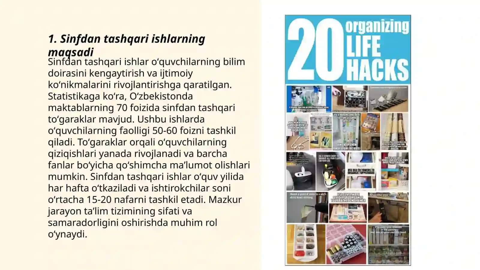 Sinfdan tashqari ishlar tashkil qilish metodikasi 3