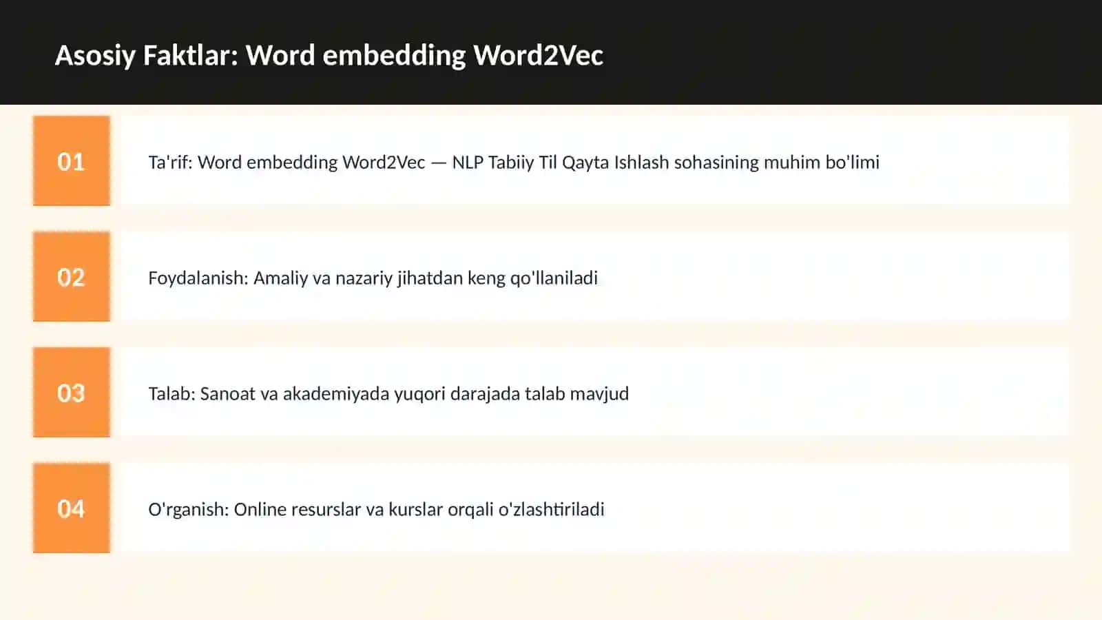 Word embedding Word2Vec 3