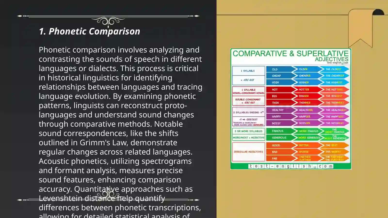 Methods of comparative study of language 3