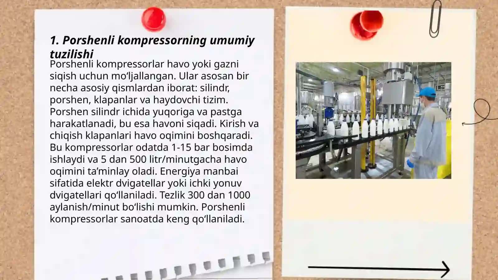 Porshenli kompressorning ishlash prinsipi 3