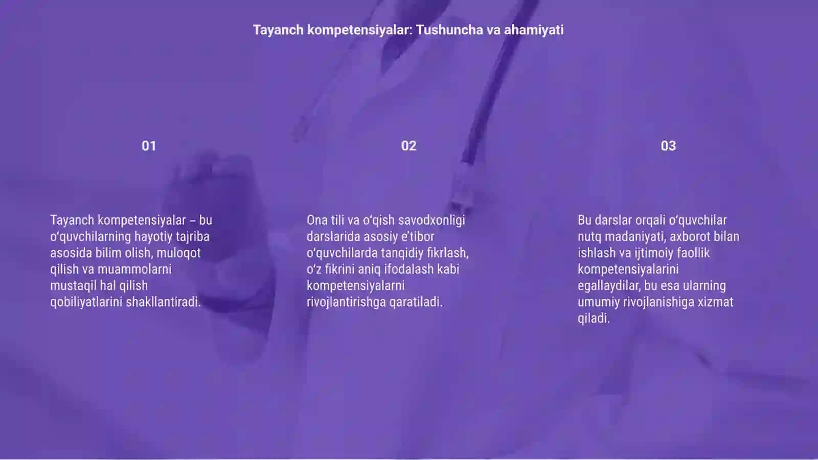Tayanch kompetensiyalar metodikasi 3
