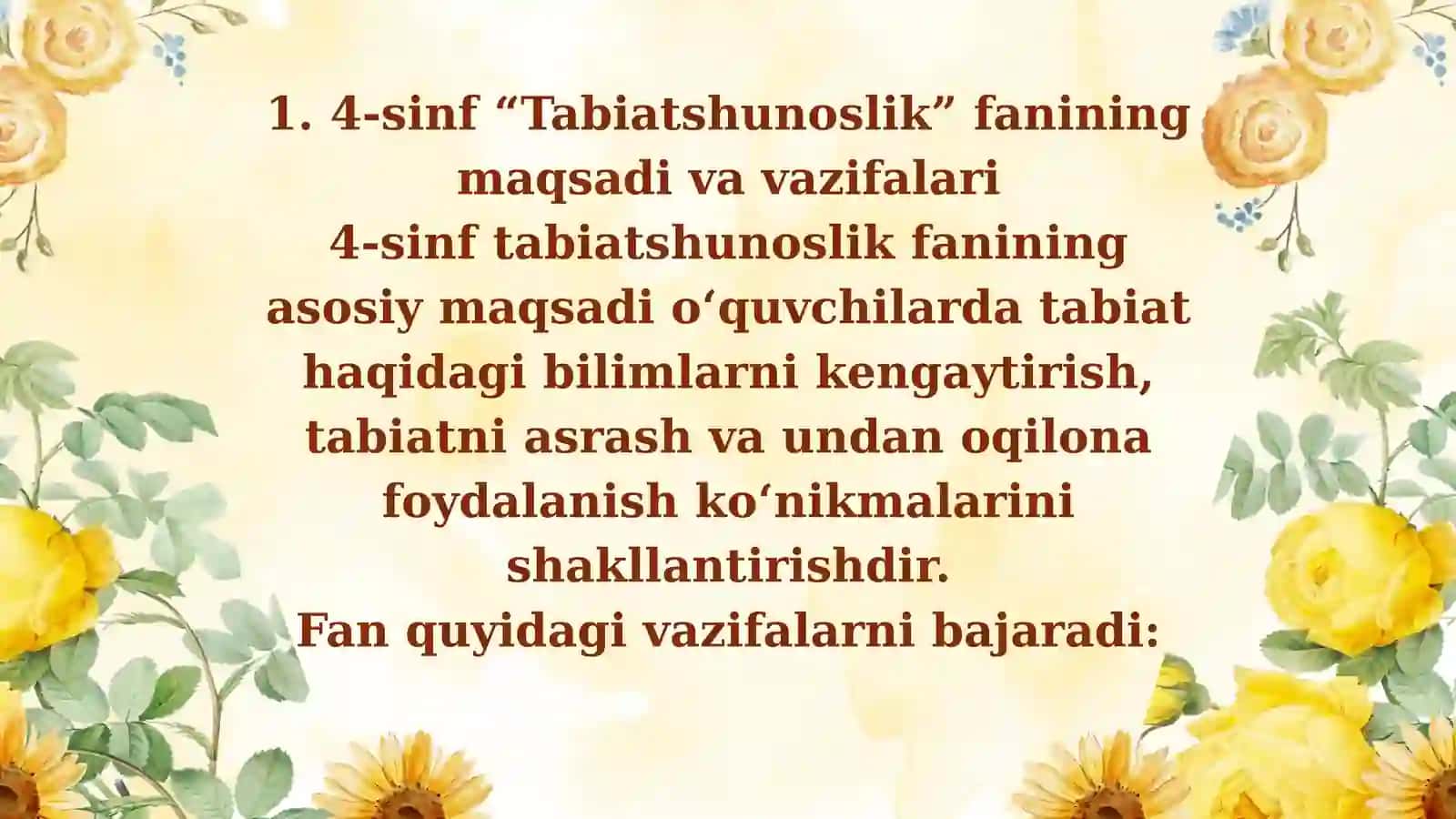 4-sinf “Tabiatshunoslik” darsligi 3
