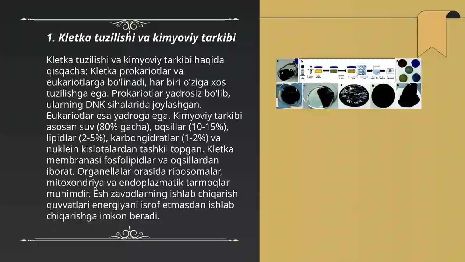 Kletkaning kimyoviy tarkibi 3