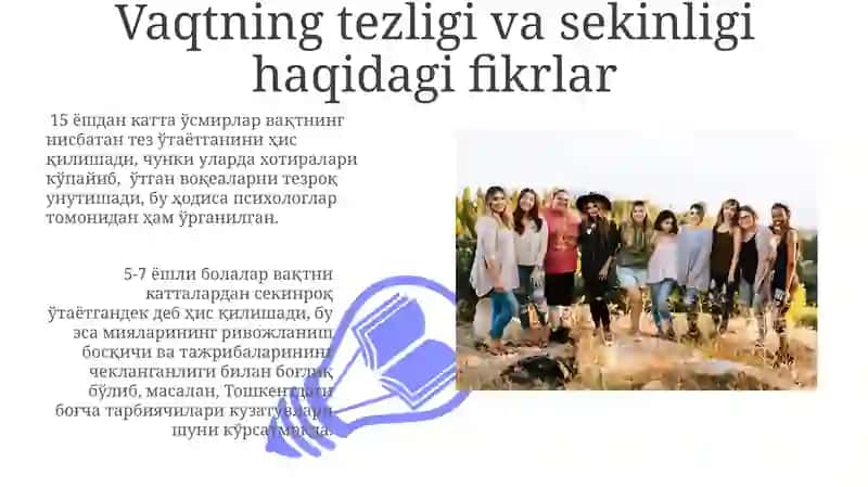 Bolalarni har bir guruhda vaqtini idrok qilishi 3