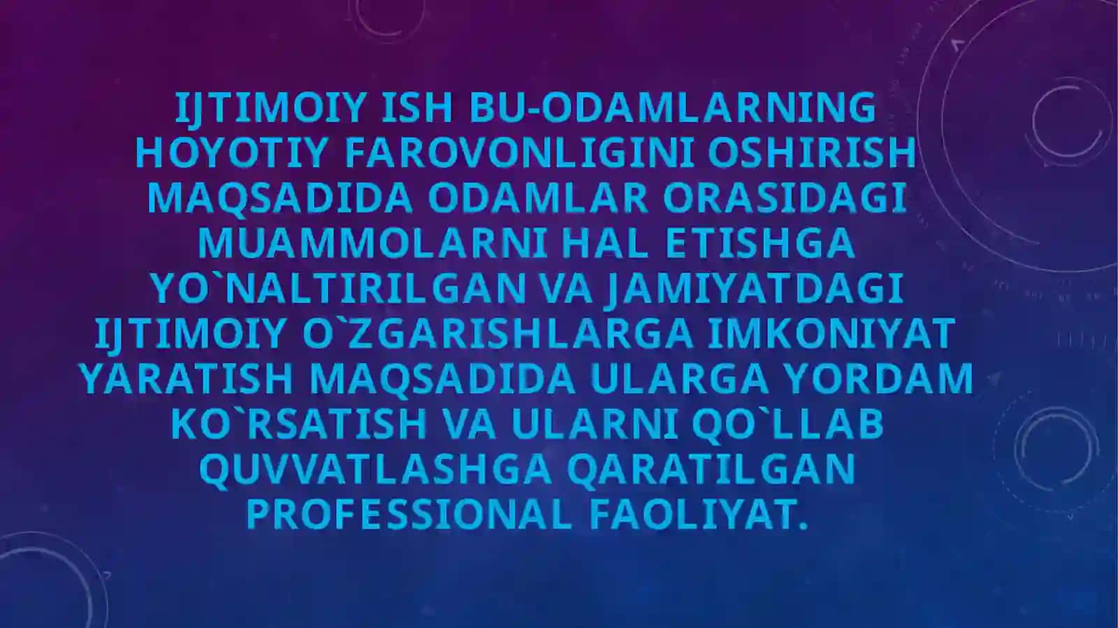 Ijtimoiy ish mijozlari 3