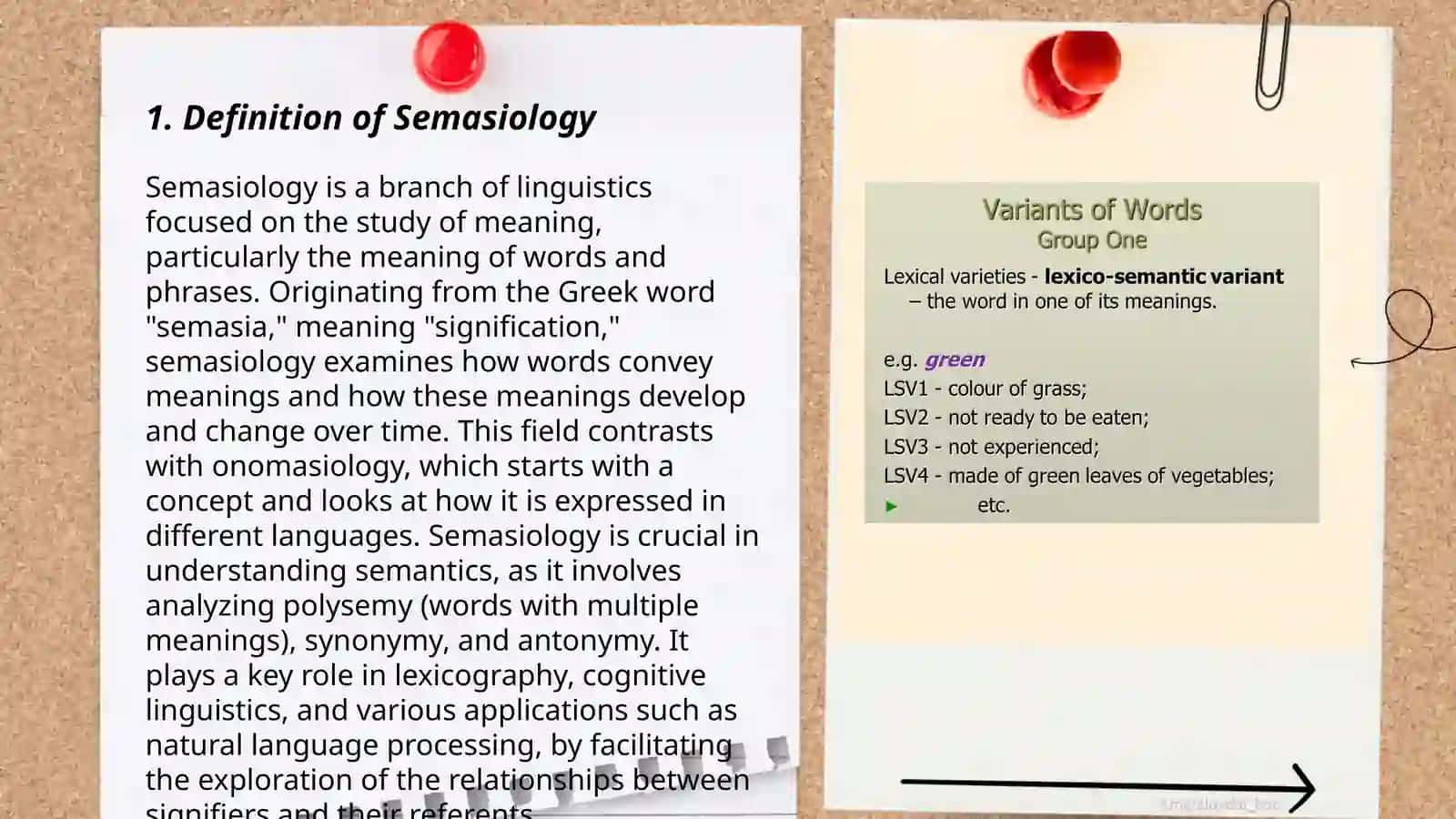 Semasiology as a branch of lexicology 3