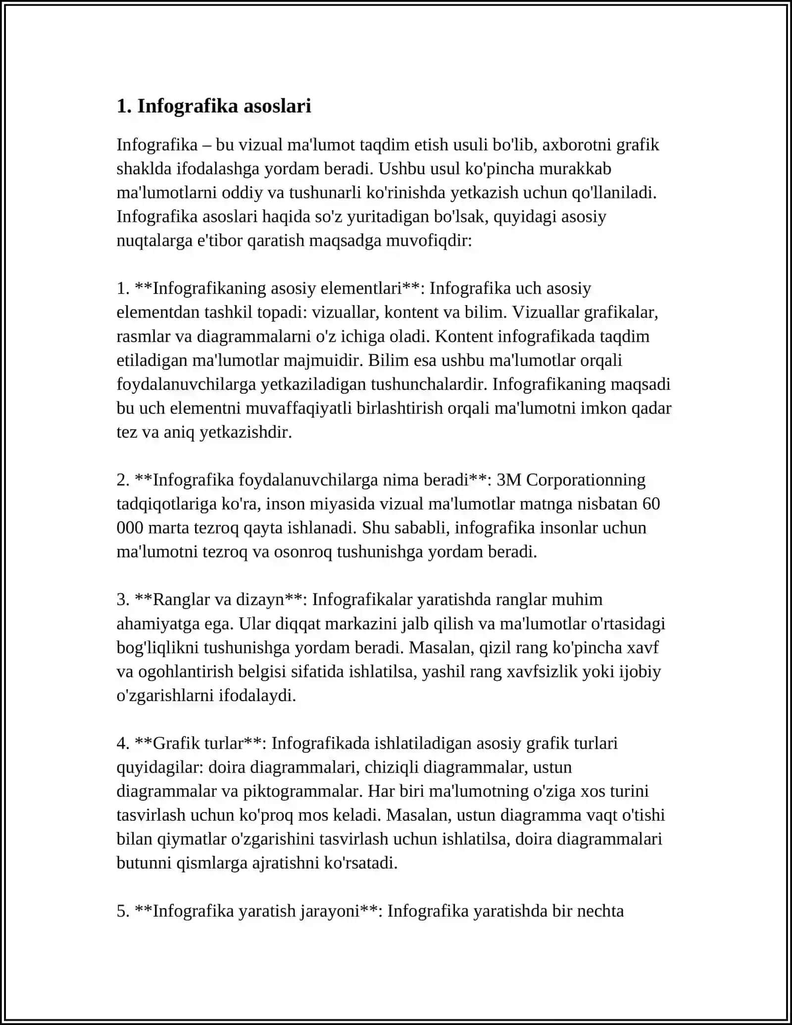 INFOGRAFIKANING TARKIBIY QISMLARI 3