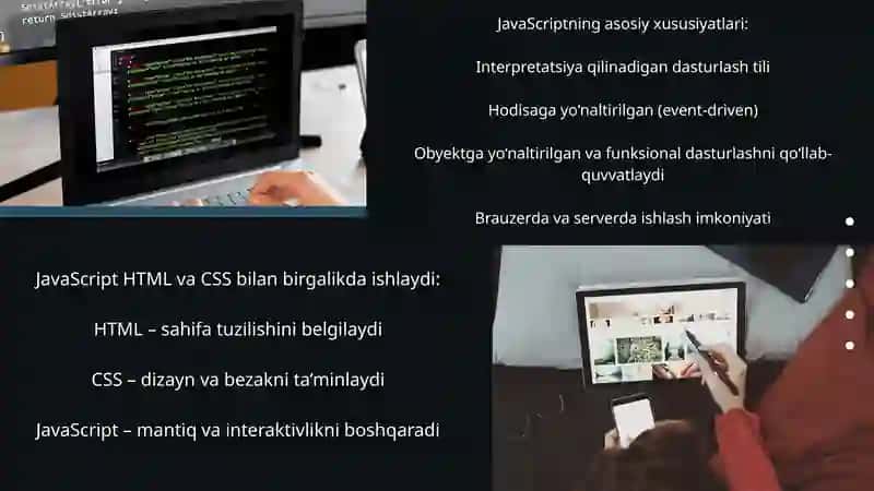 JavaScript asoslari va veb-dasturlash 3