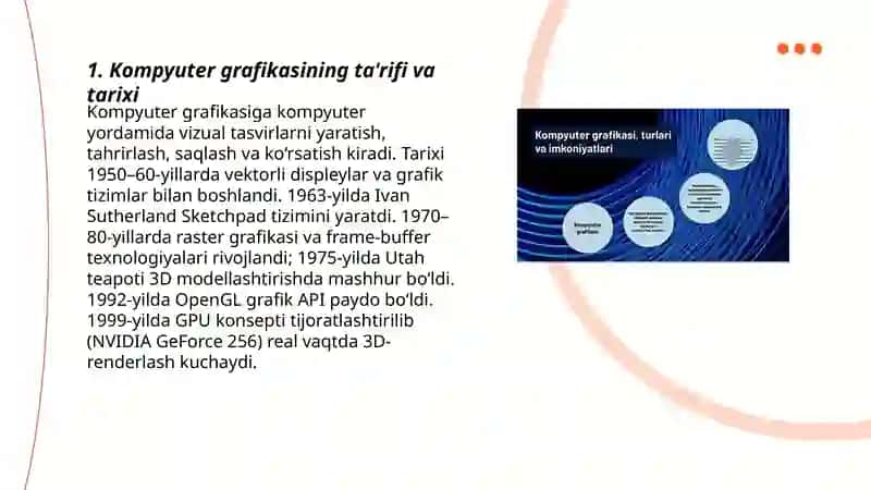 Kompyuterda grafika tushunchasi 3