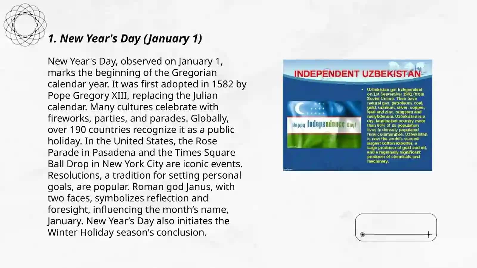 Memorable days of the year in Uzbekistan 3