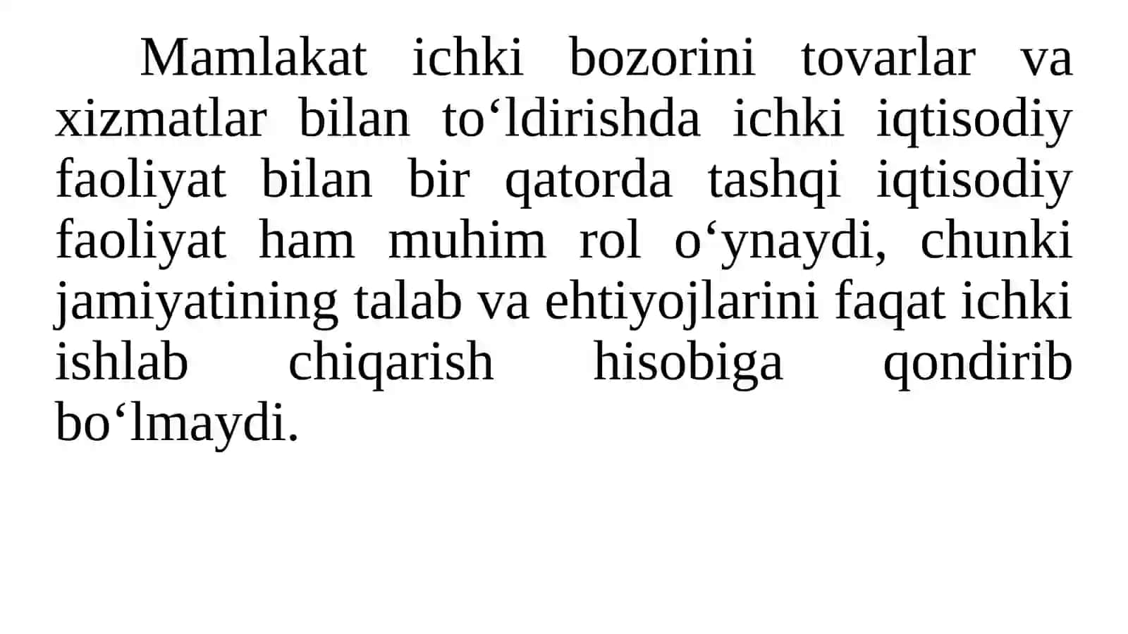 TASHQI IQTISODIY FAOLIYATSTATISTIKASI 3