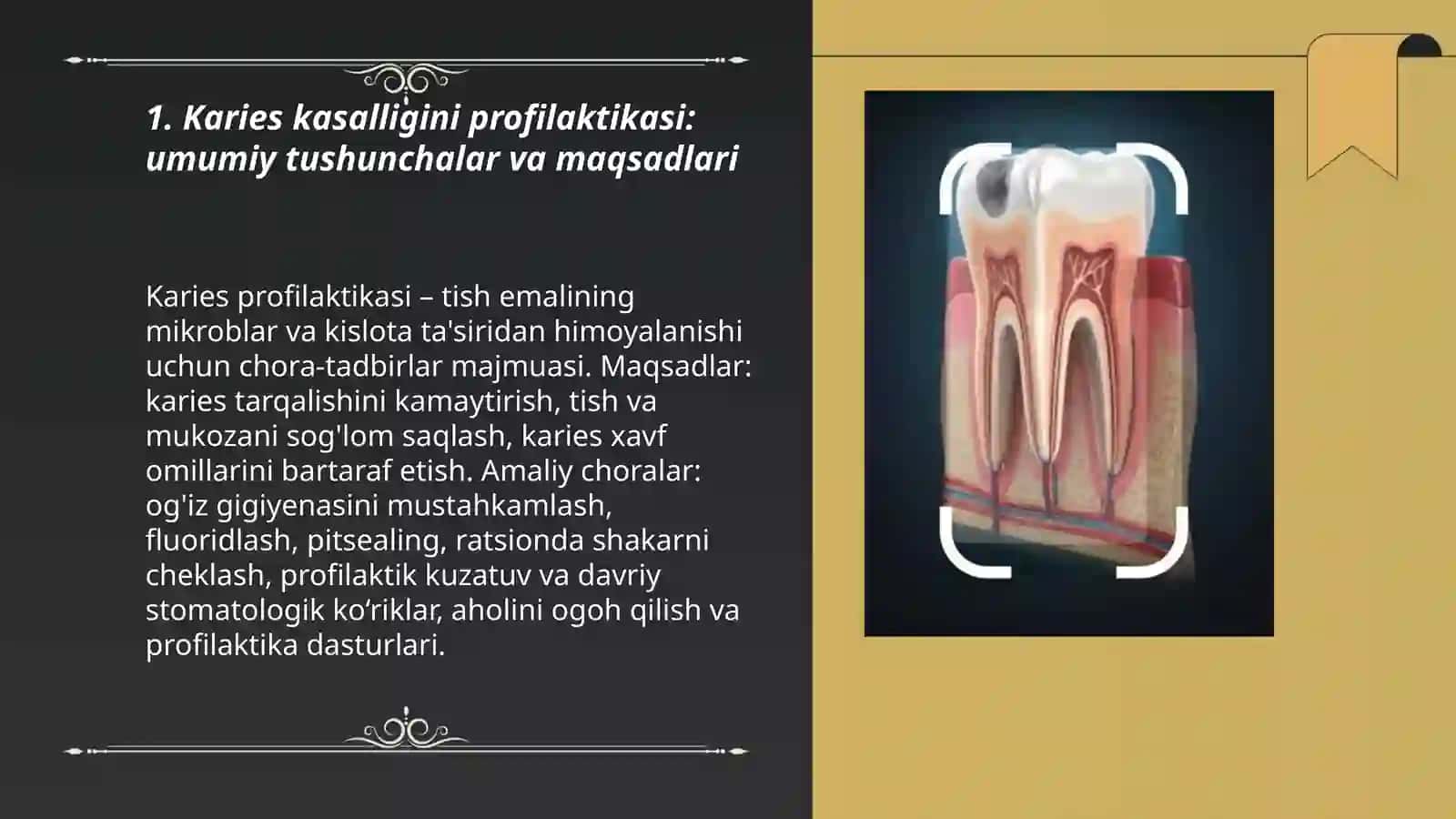 Karies kasalligini profilaktikasi 3