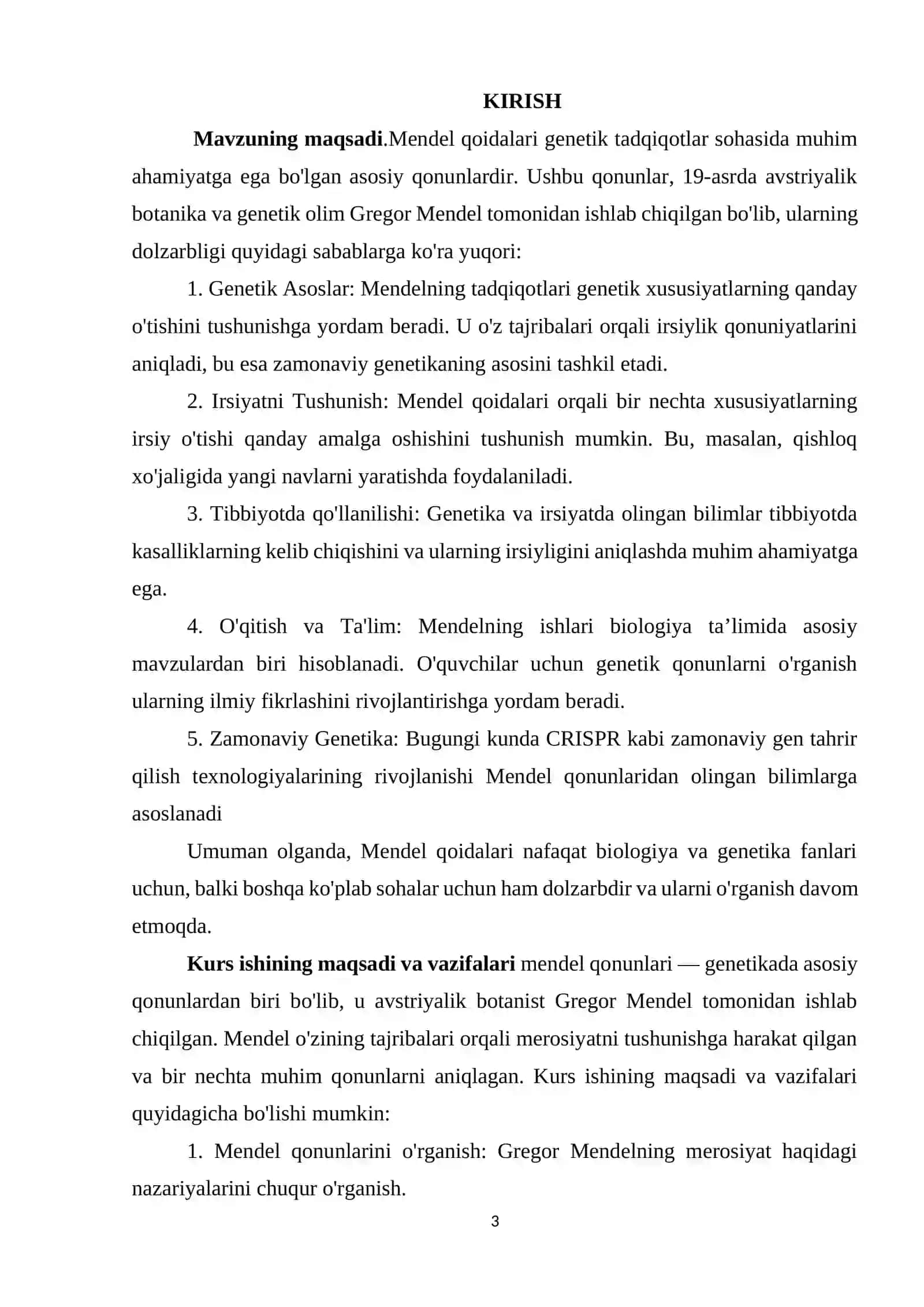 DOMINANT VA RETSESSIV GENLAR 3