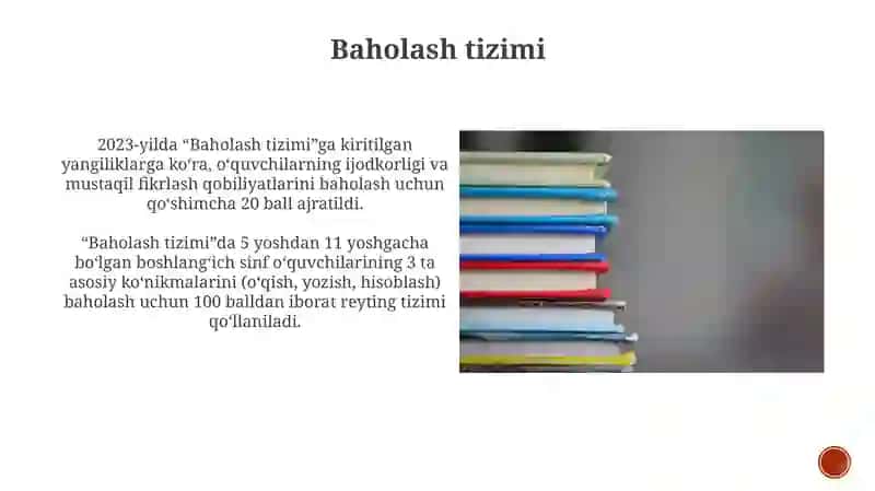 Baholash tizimi 3
