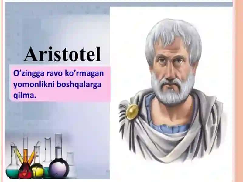 Aristotel va Immanuel Kant antologiyasi 3