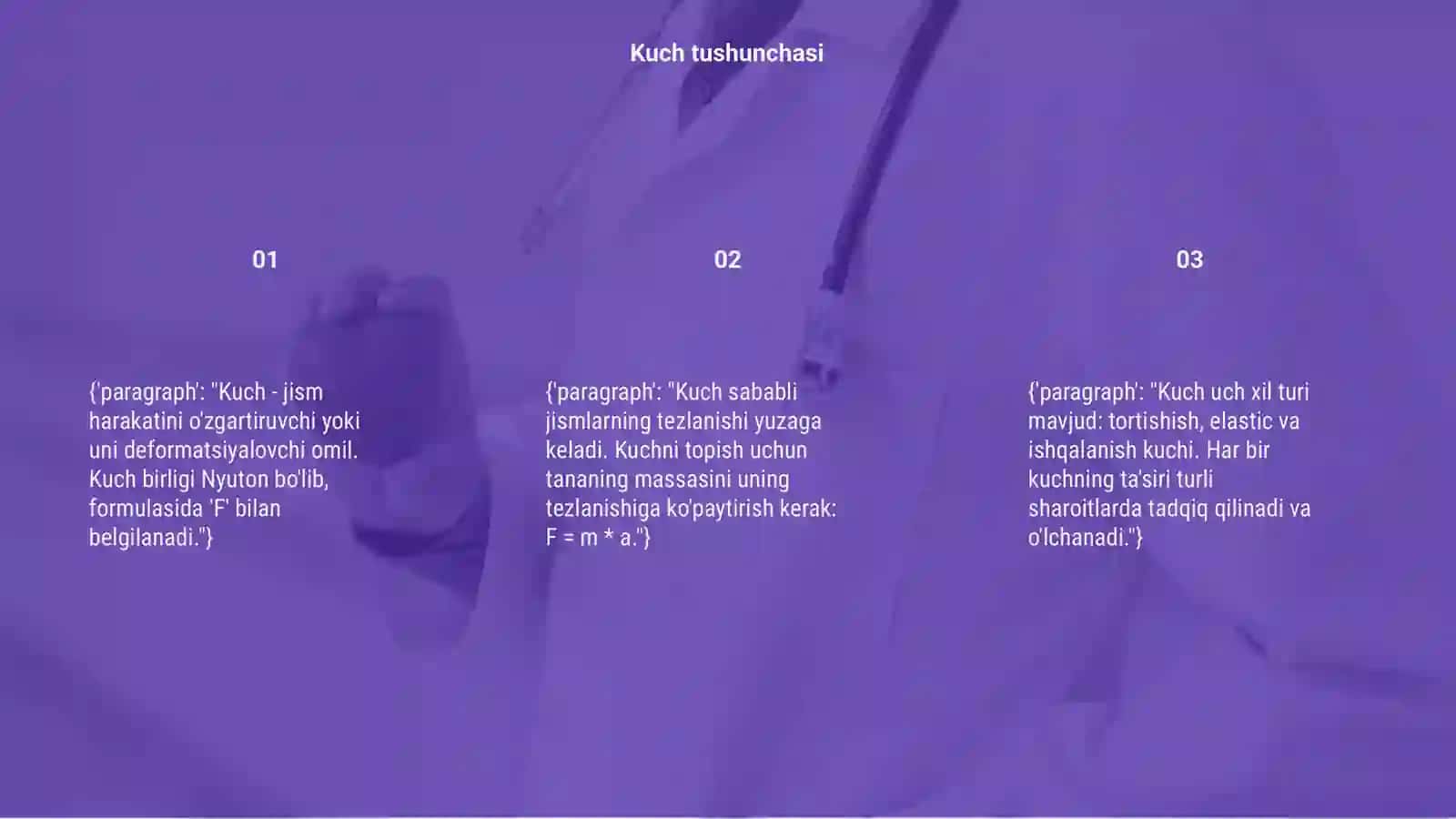 Kuch mavzusi taqdimot 3