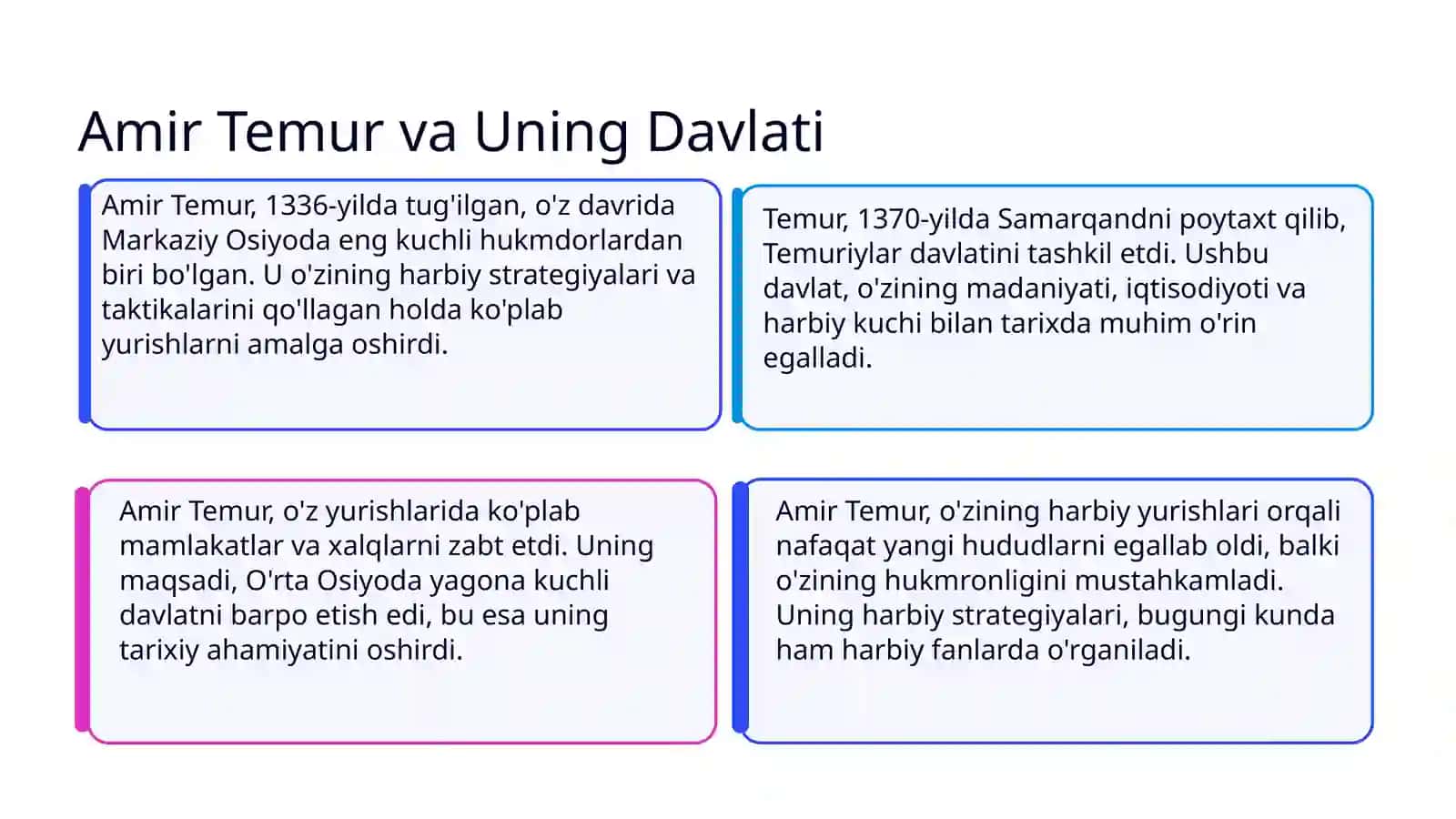 Amir Temur Yurishlari 3