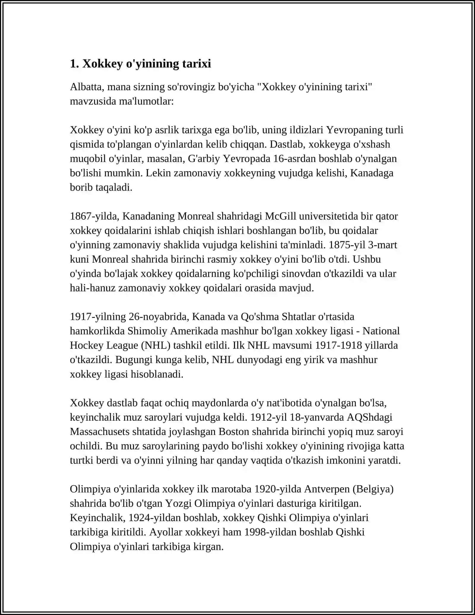 HOKEY SPORT TURI 3