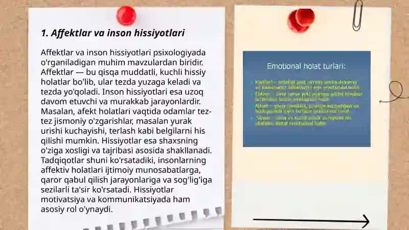 Affektlar extiros va kayfiyat 3