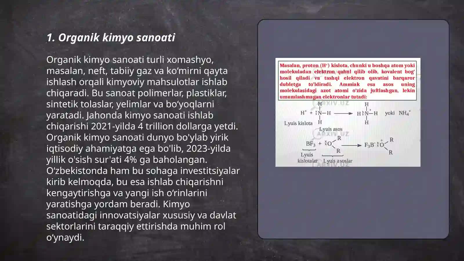 Organik kimyo sanoati 3