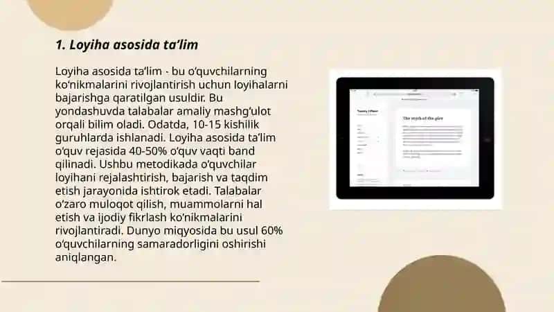 Professional ta’limi rivojlanishining asosiy tendentsiyalari 3