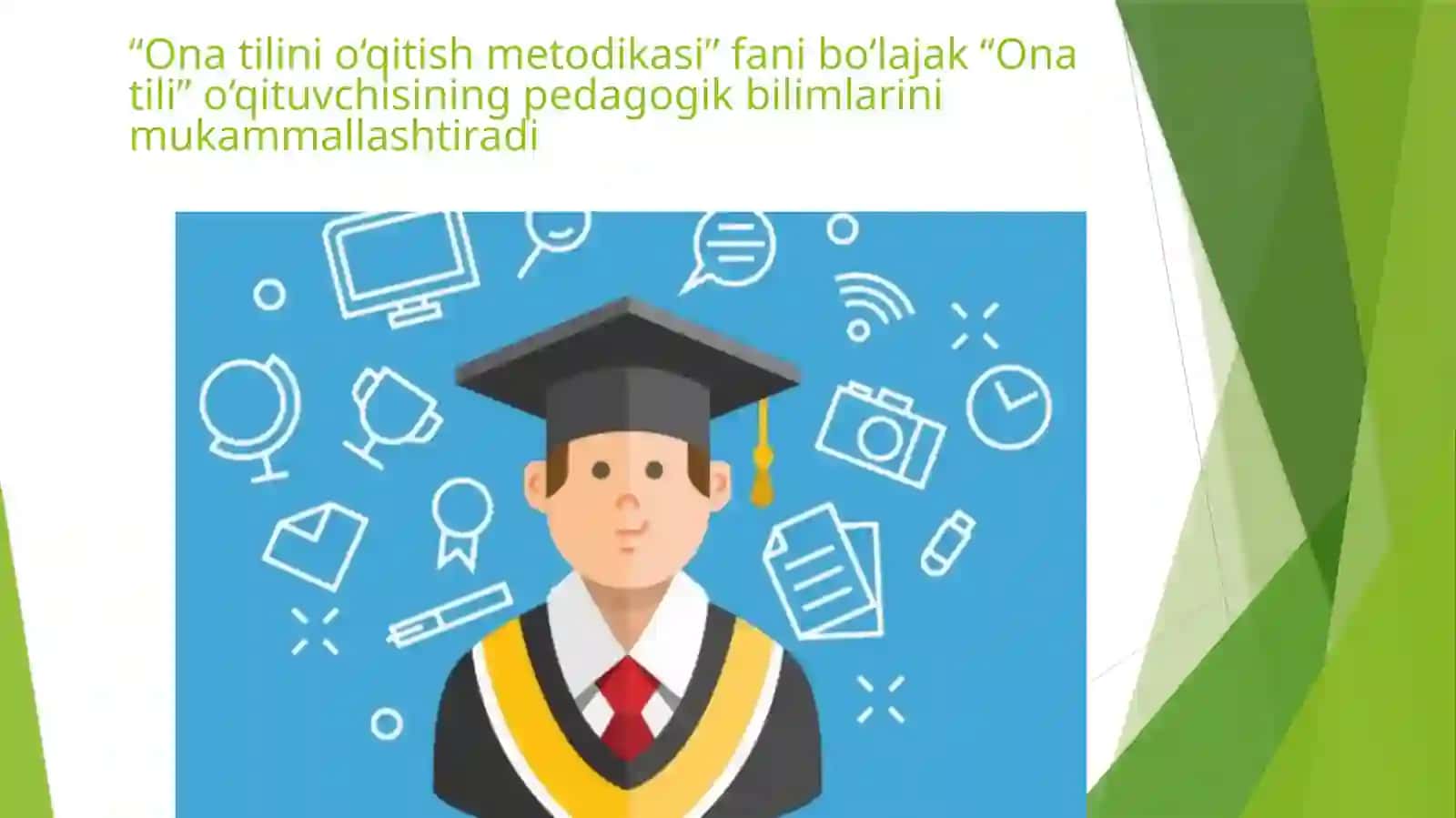 Onatili ni O'qitish Metodikasi 3