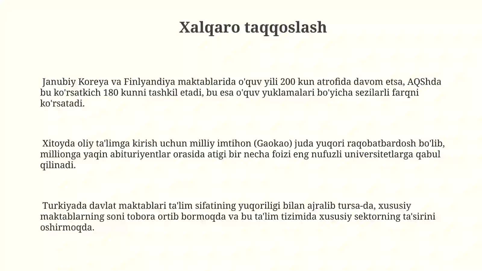 Milliy Ta'lim Tizimlarining O'ziga Xos Xususiyatlari 3