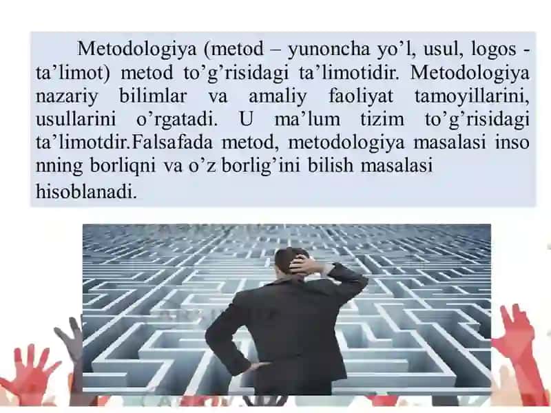 Falsafaning metod, qonun va kategoriyalari 3