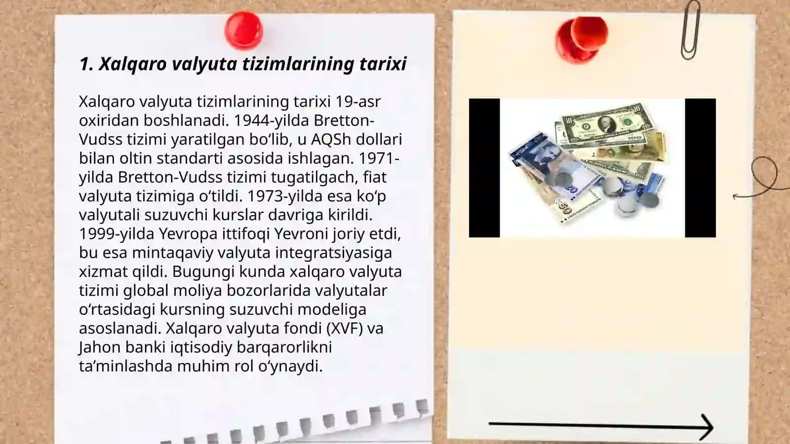 Xalqaro valyuta tizimlari va valyuta kurslari 3
