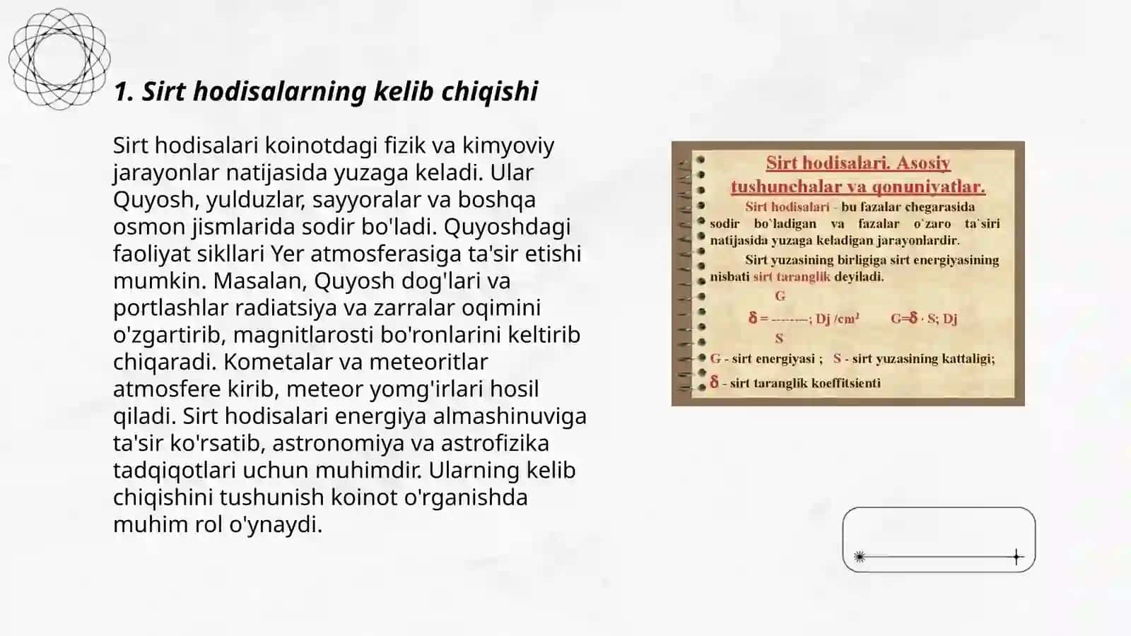 Sirt hodisalar 3