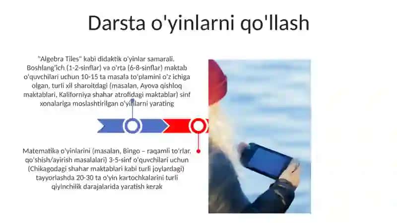 Matematik bilim berishda didaktik óyinlar tayyorlash 3