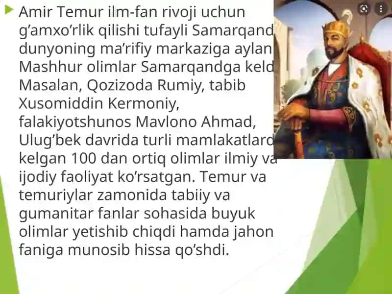 TEMURIYLAR DAVRI MATNSHUNOSLIGI(XV asr) 3