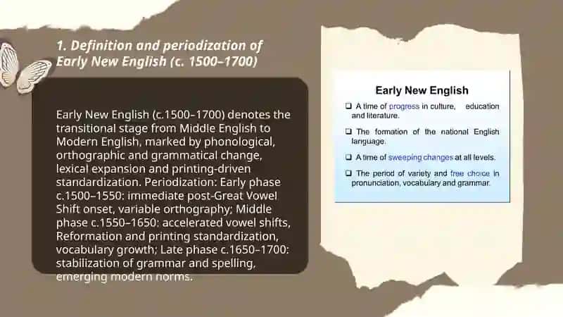Early new English 3