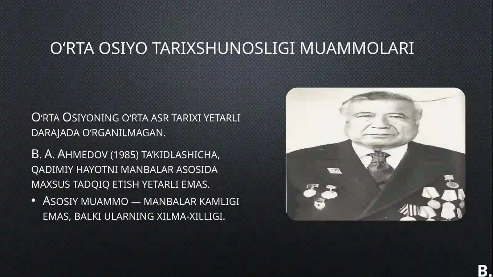 O’rta Osiyotarixnavisligidatarixni yozishda saroy va maxallitarixnavislik 3