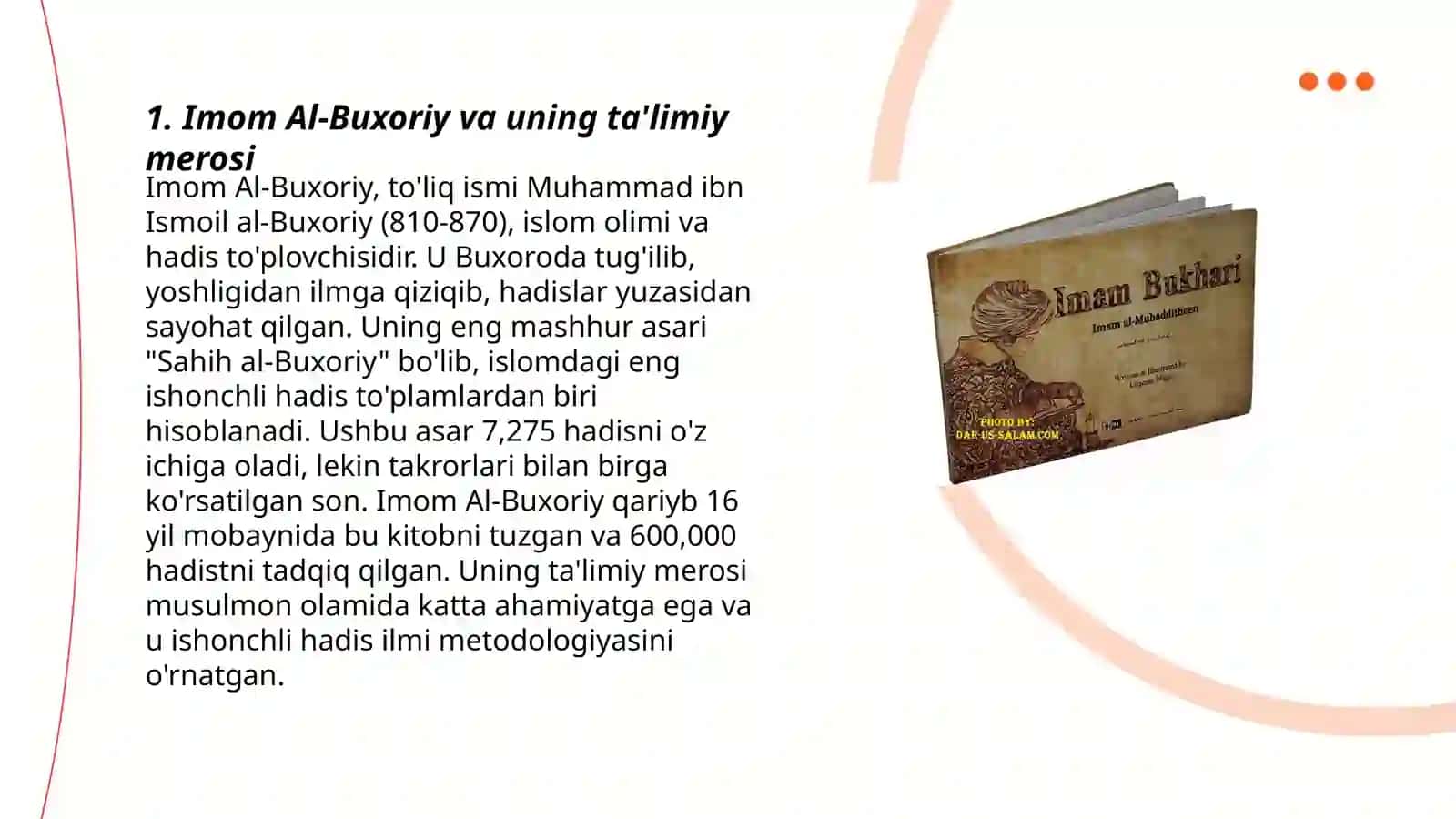 IMOM AL-BUXORIYNING PEDAGOGIK G‘OYALARI 3