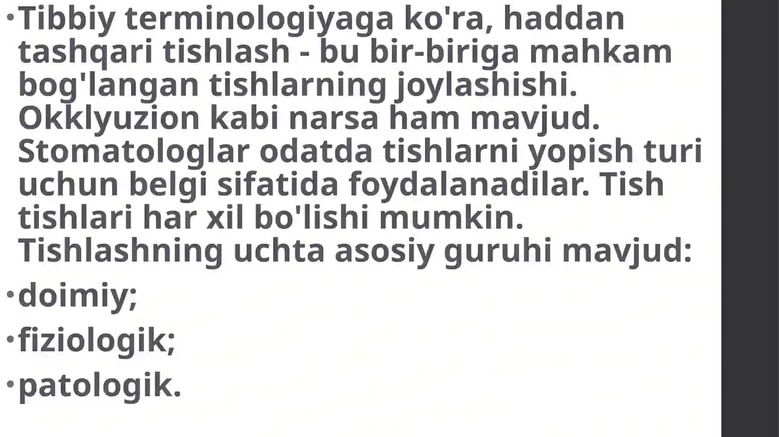 ORTOGNATIK TISHLOV 3
