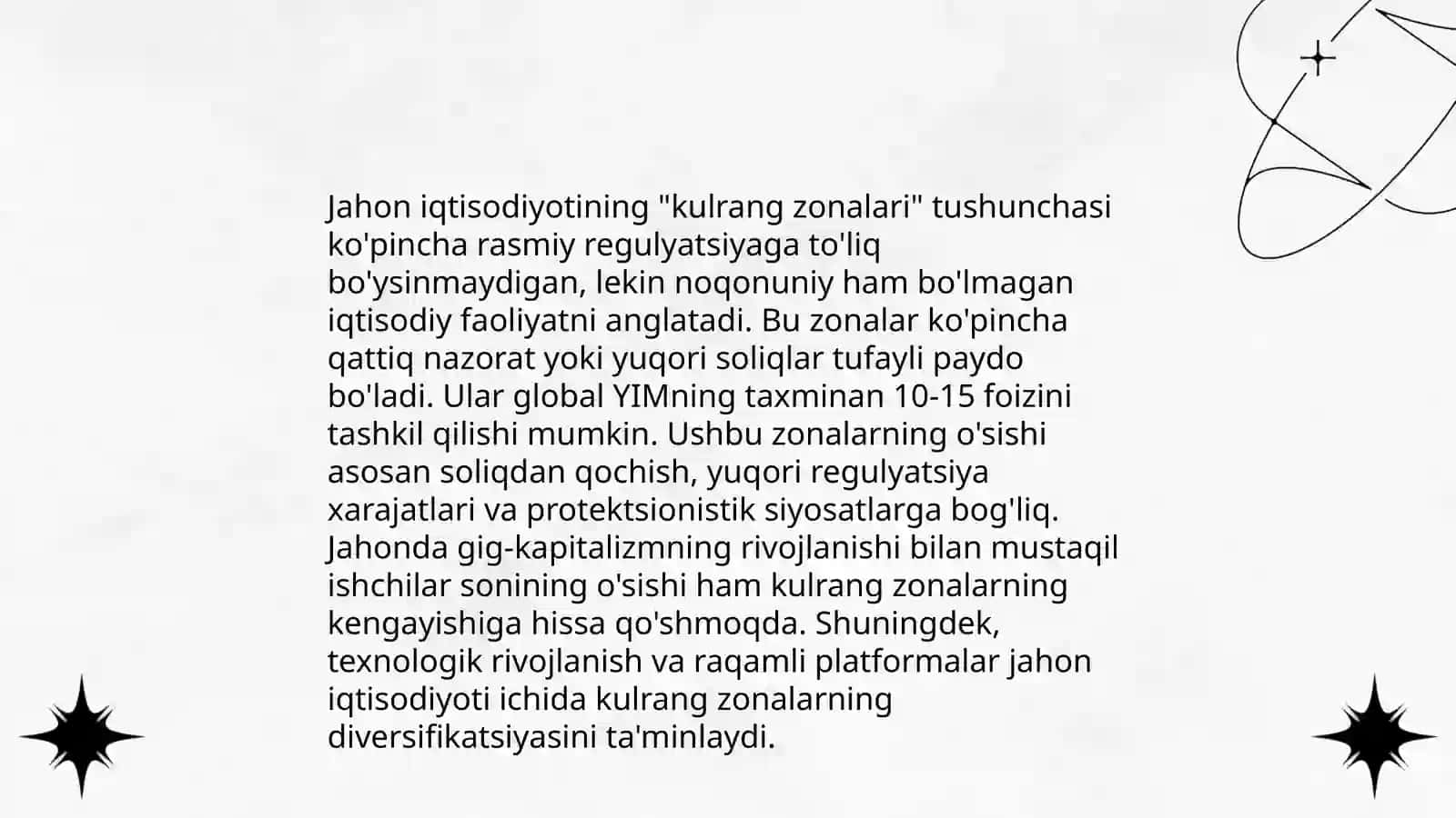 Jahon iqtisodiyotining kulrang zonalari 3